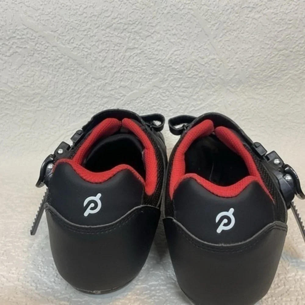 NWOB  Peloton Black Buckle Adjustable‎ Lightweight Cycling Shoes Unisex 43/US10